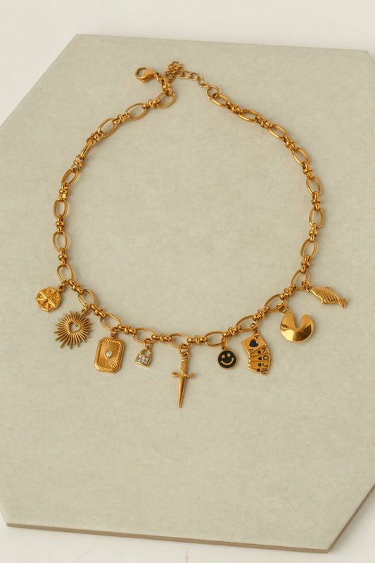 Good Luck Dagger Necklace