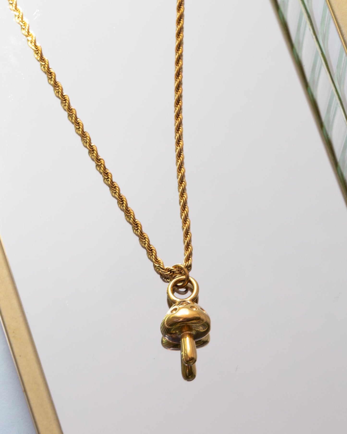 Mushroom Necklace
