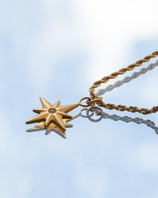 Compass Star Necklace