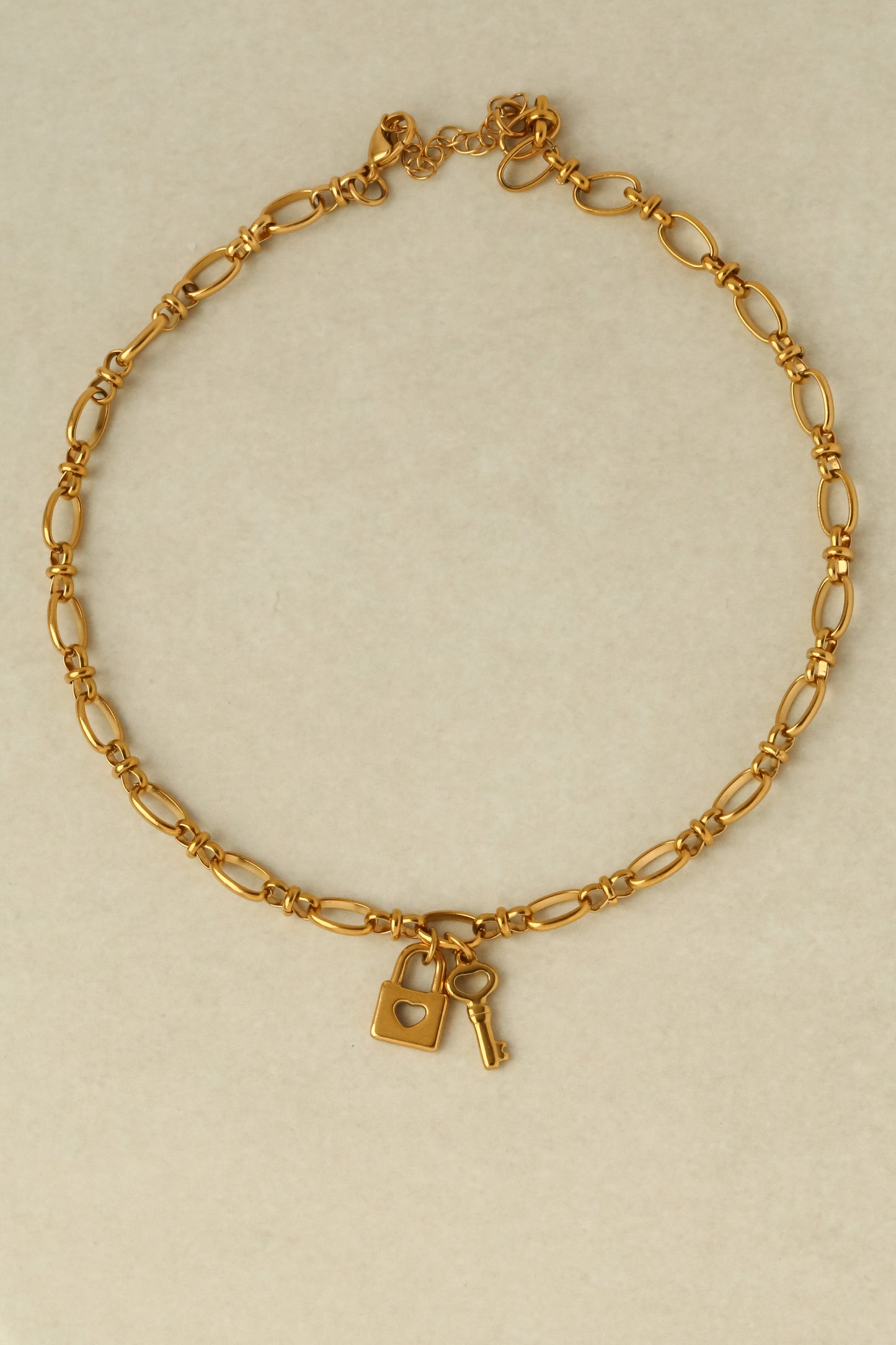 Lock and Key Necklace