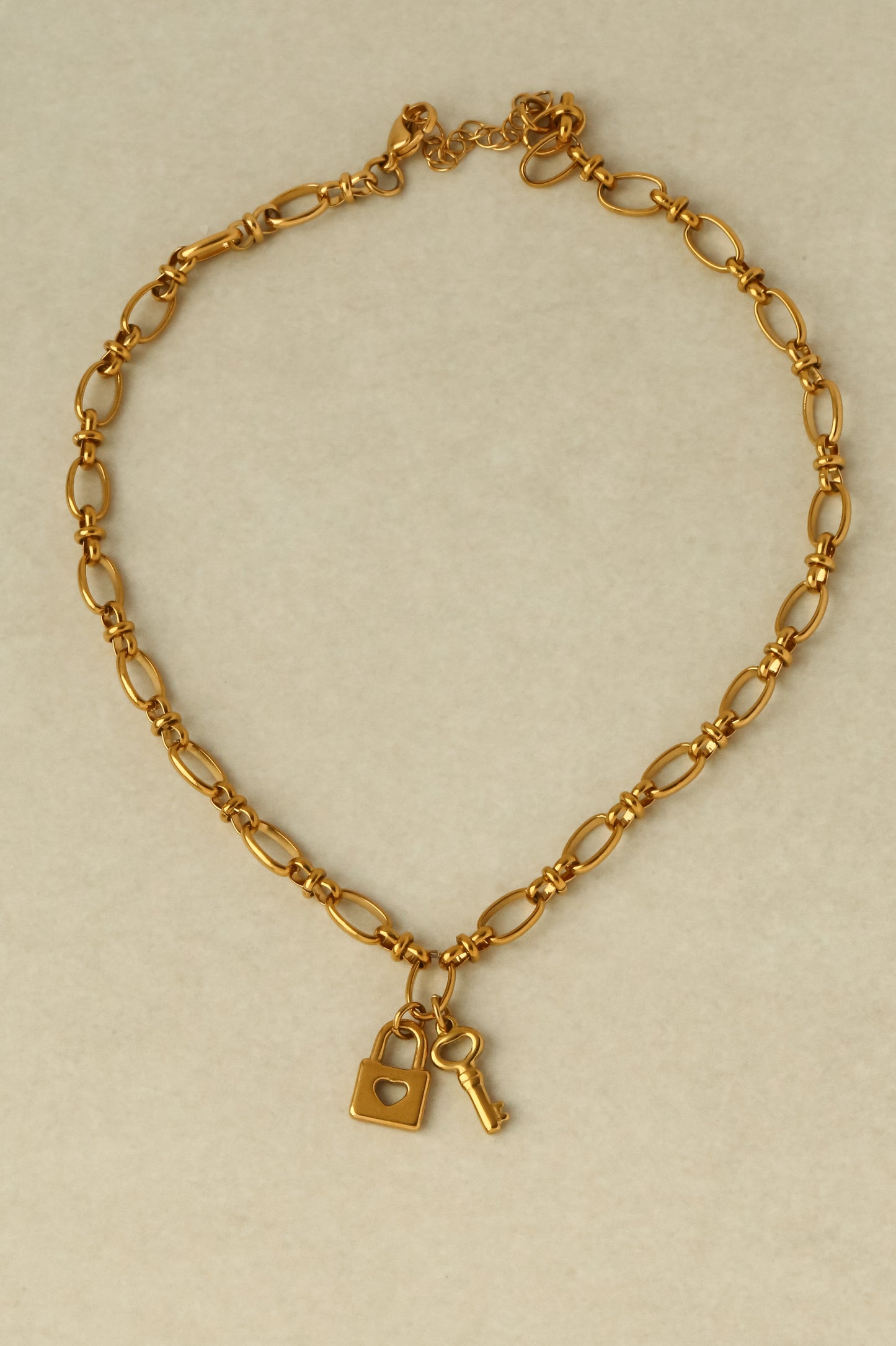 Lock and Key Necklace