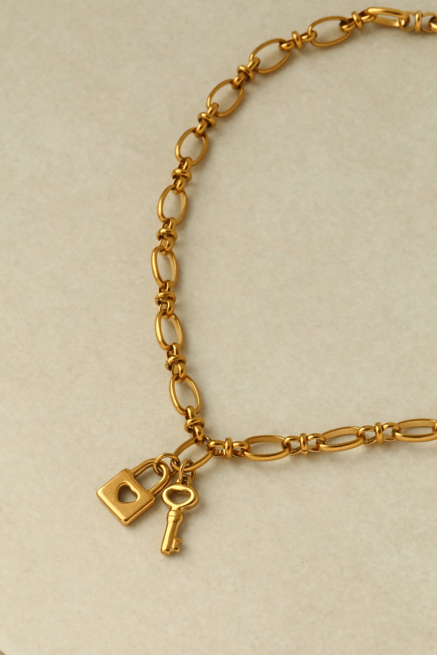 Lock and Key Necklace