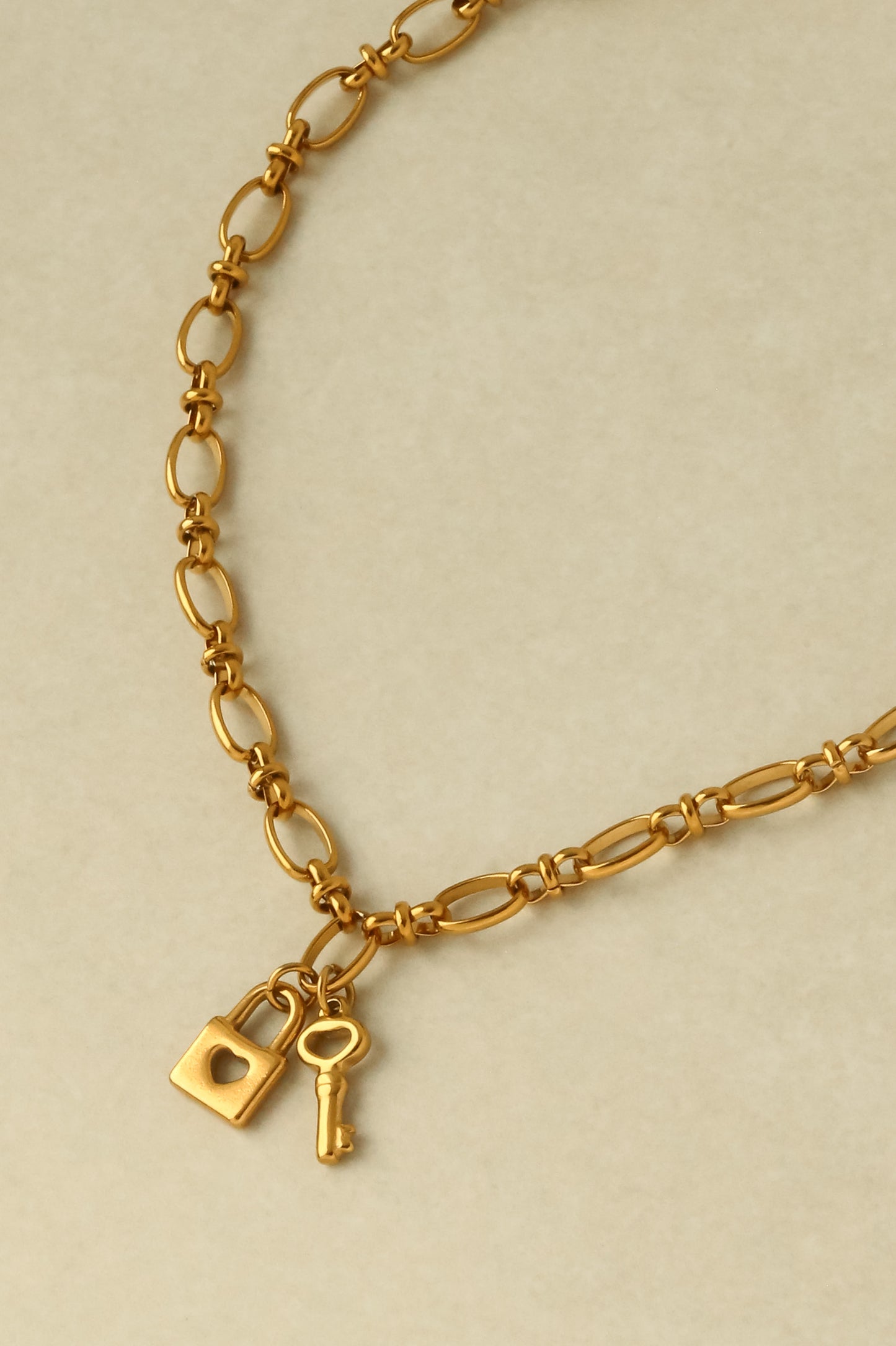 Lock and Key Necklace