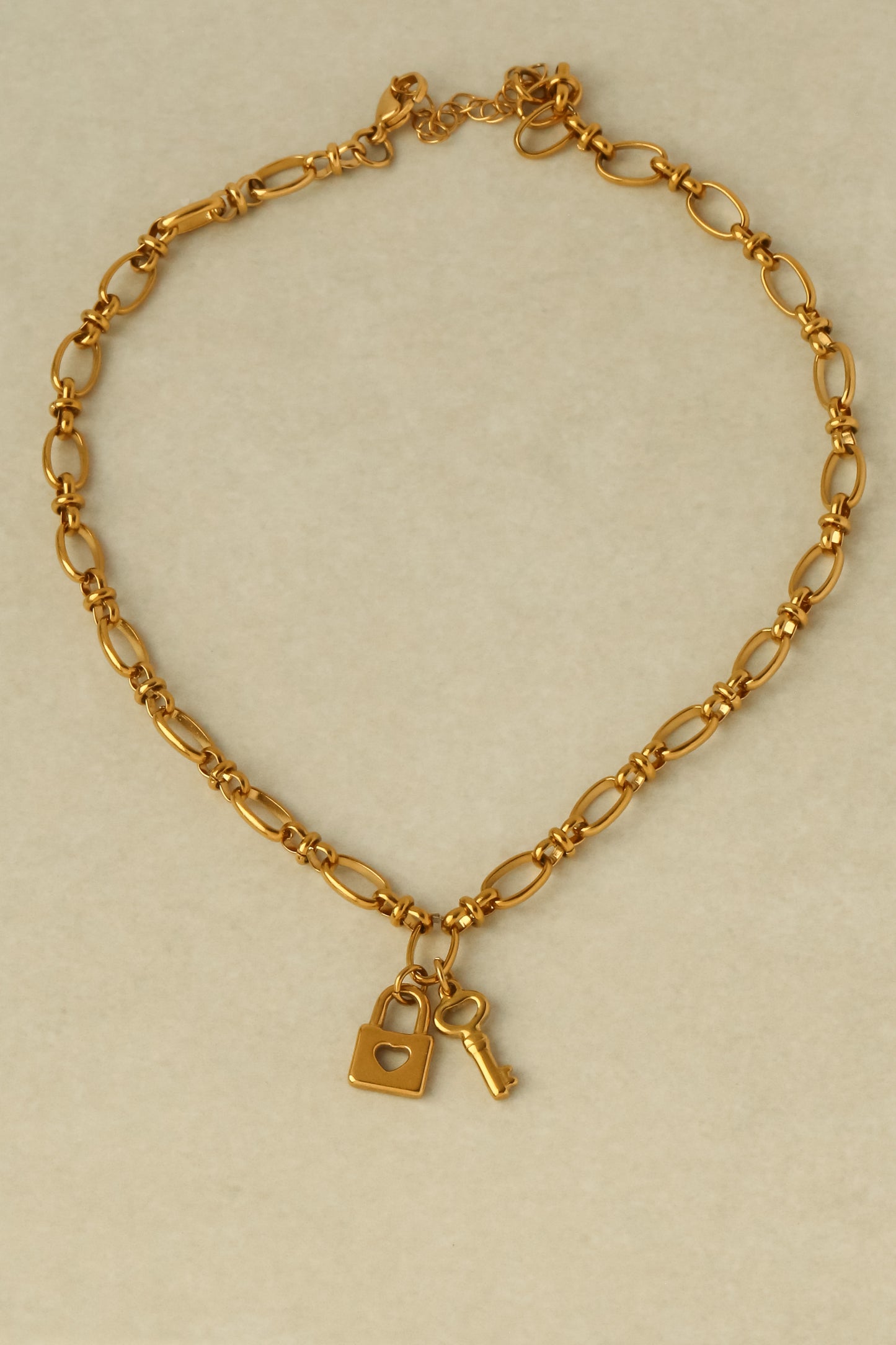 Lock and Key Necklace
