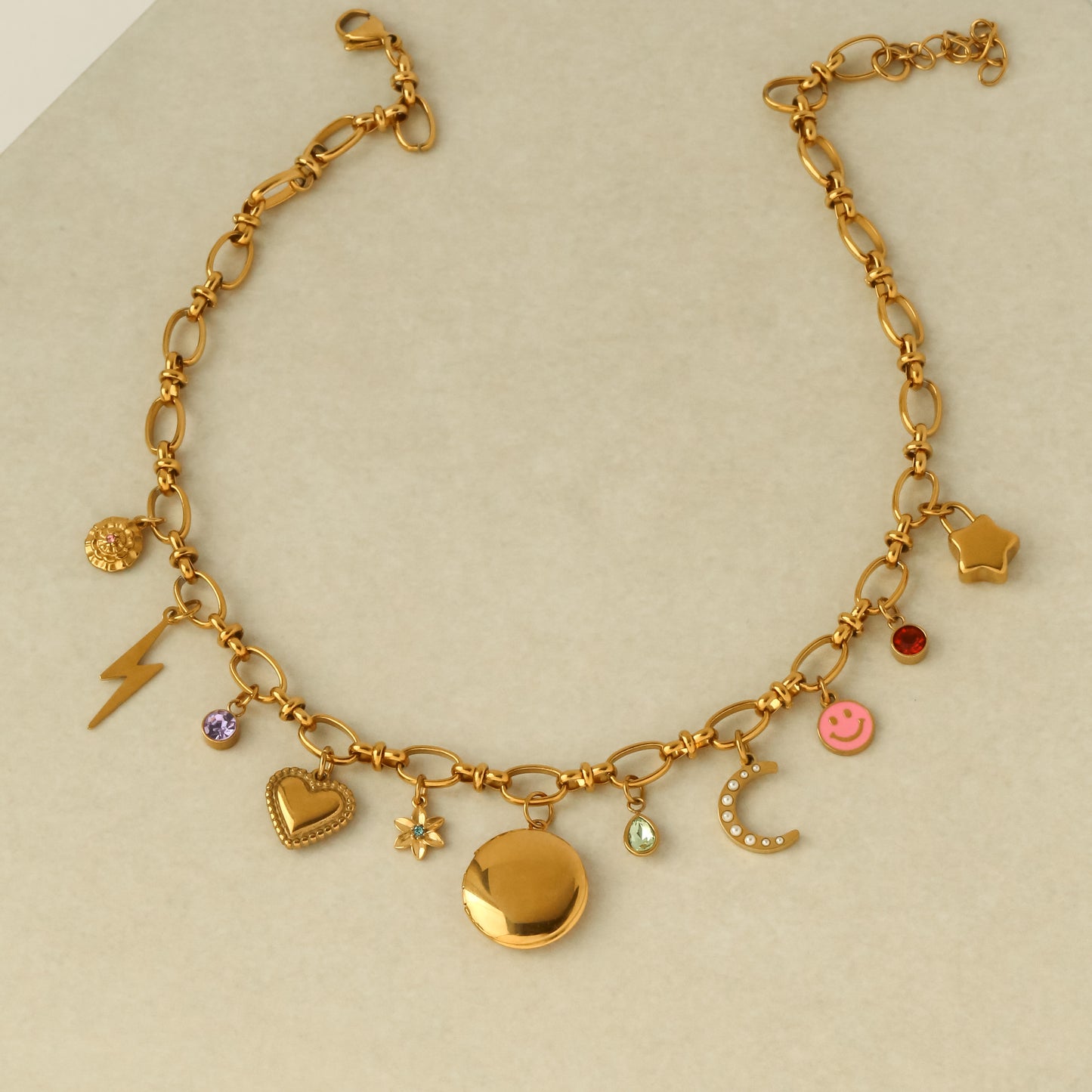 Charm Locket Necklace