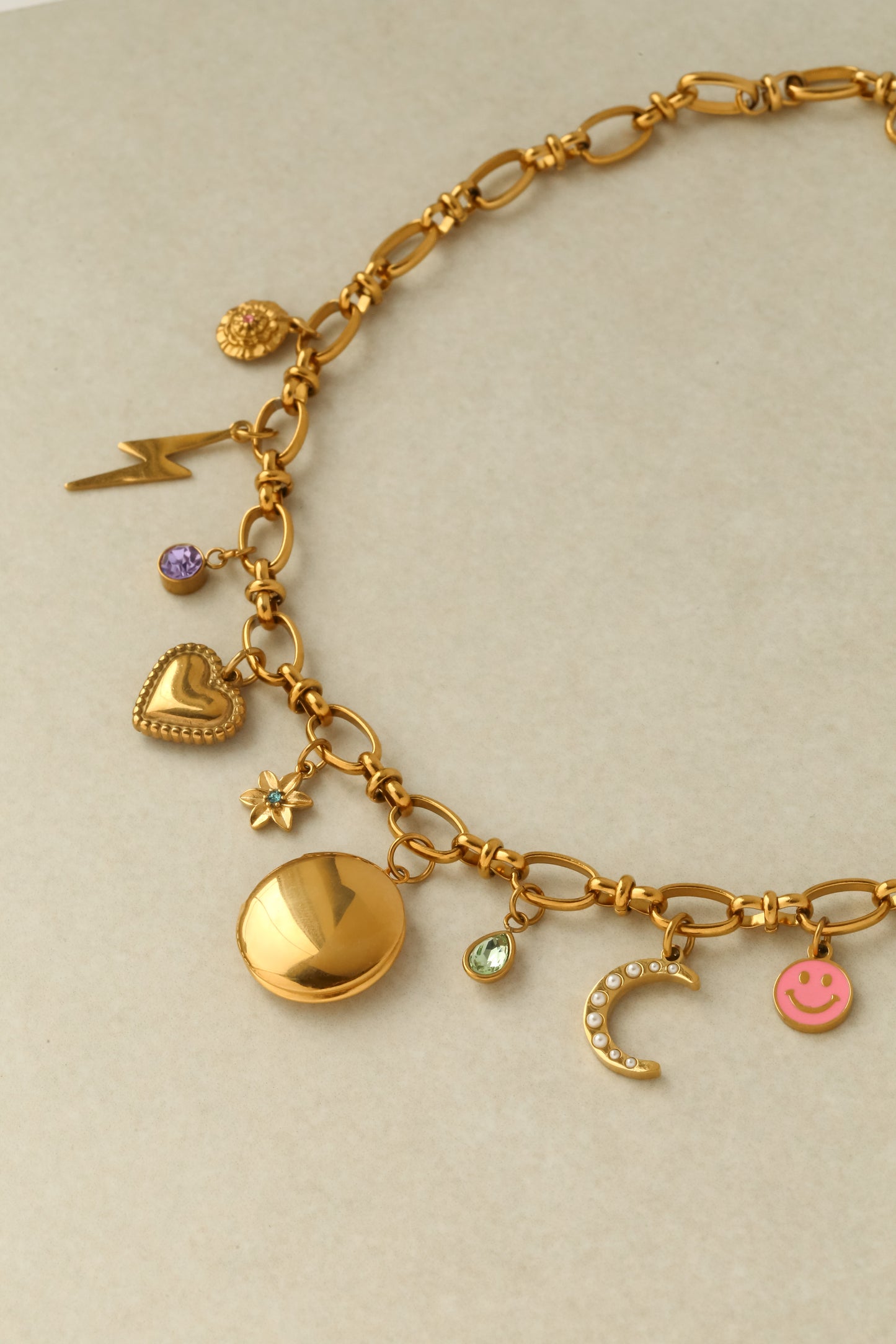 Charm Locket Necklace