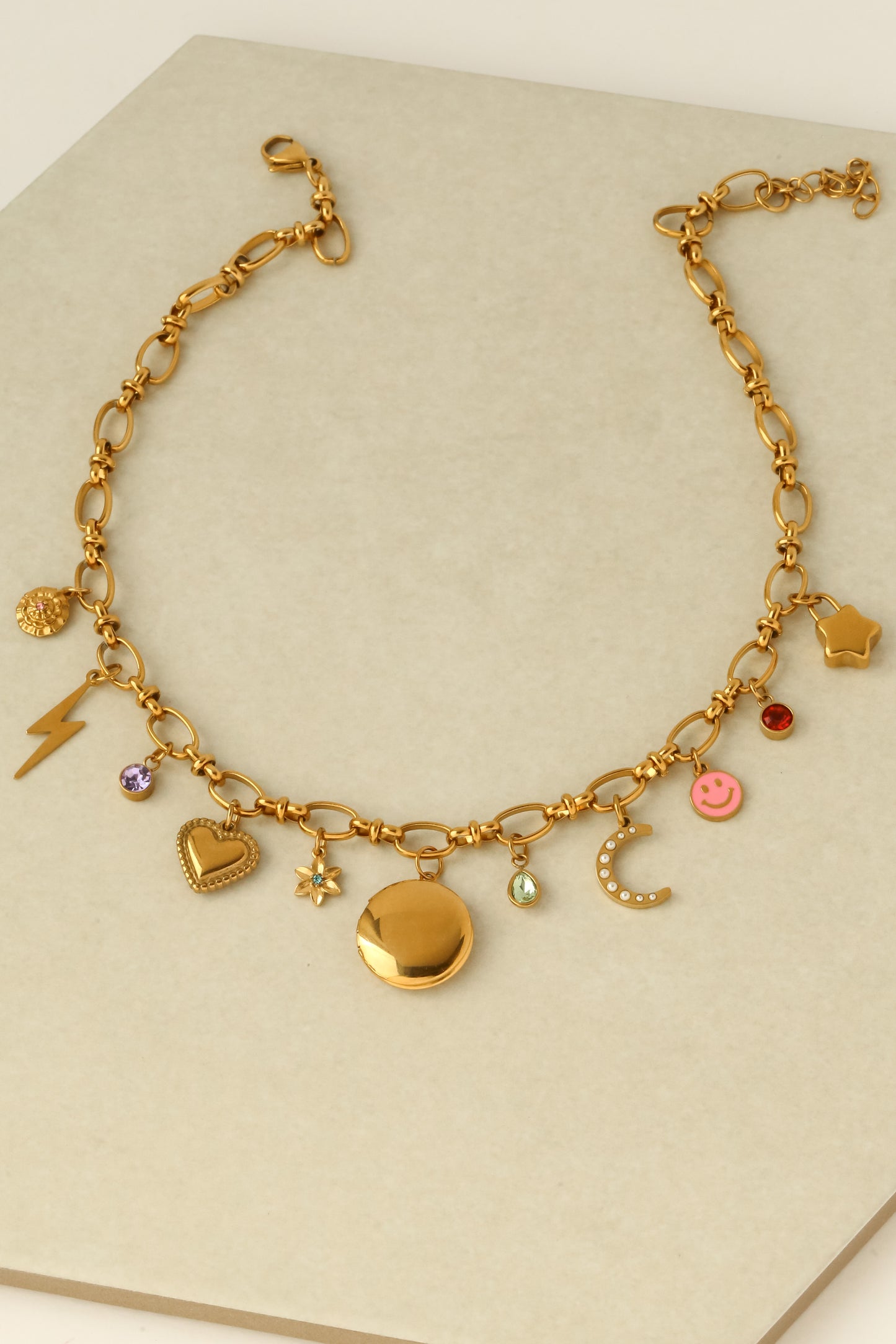 Charm Locket Necklace