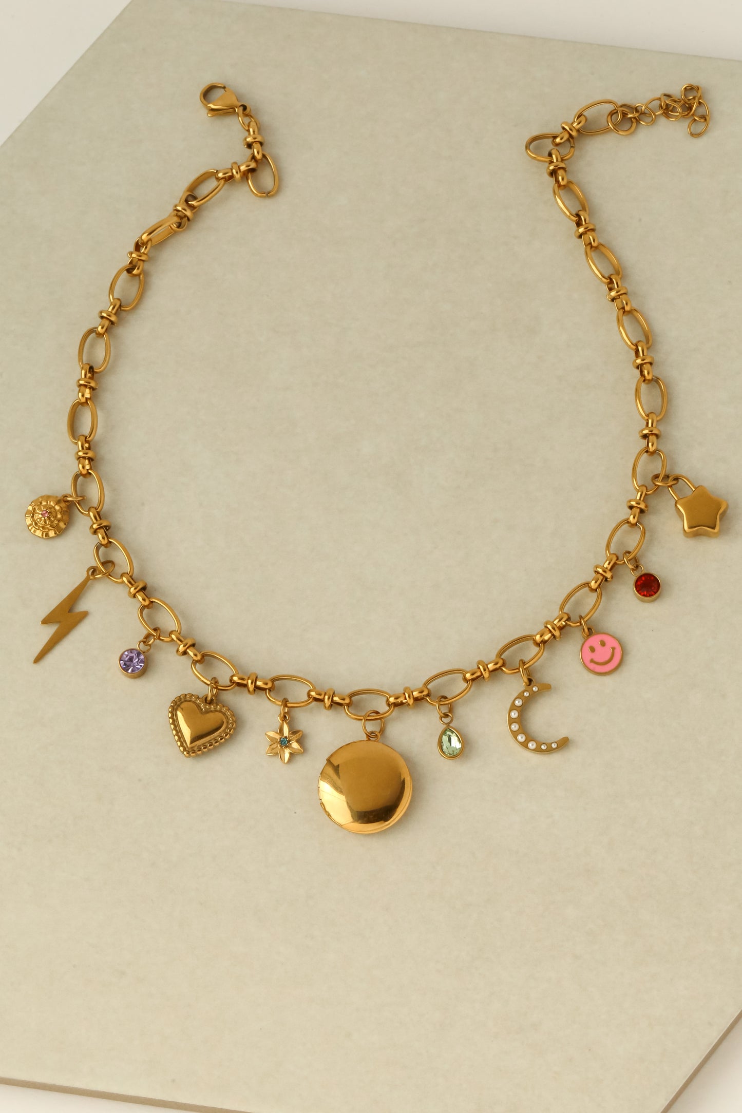Charm Locket Necklace