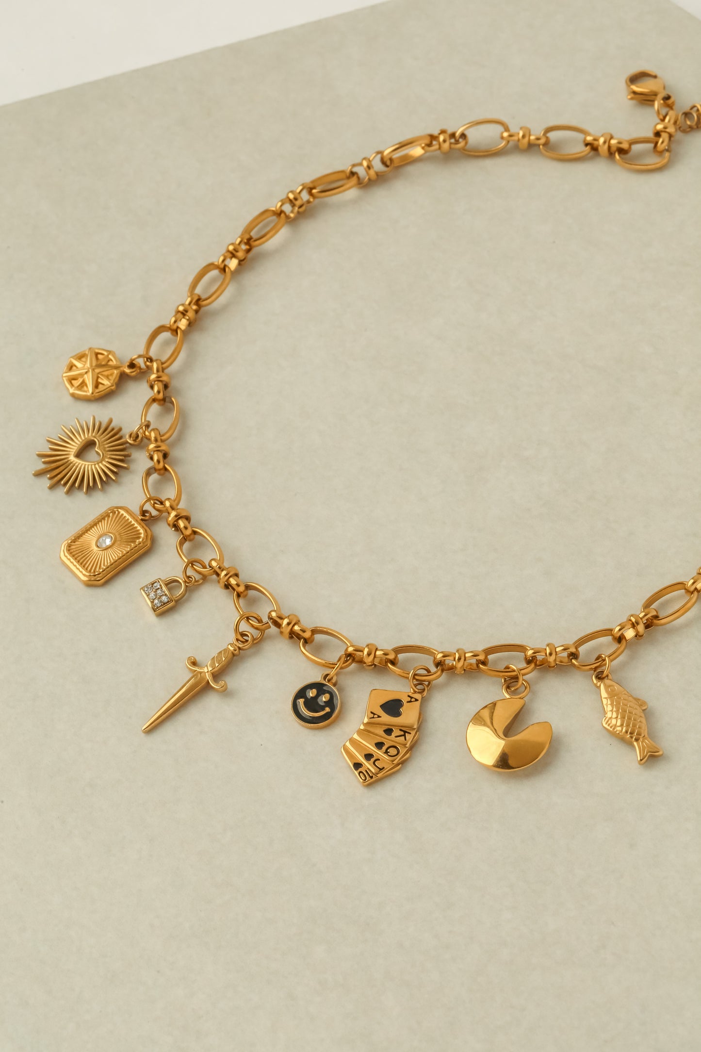 Good Luck Dagger Necklace