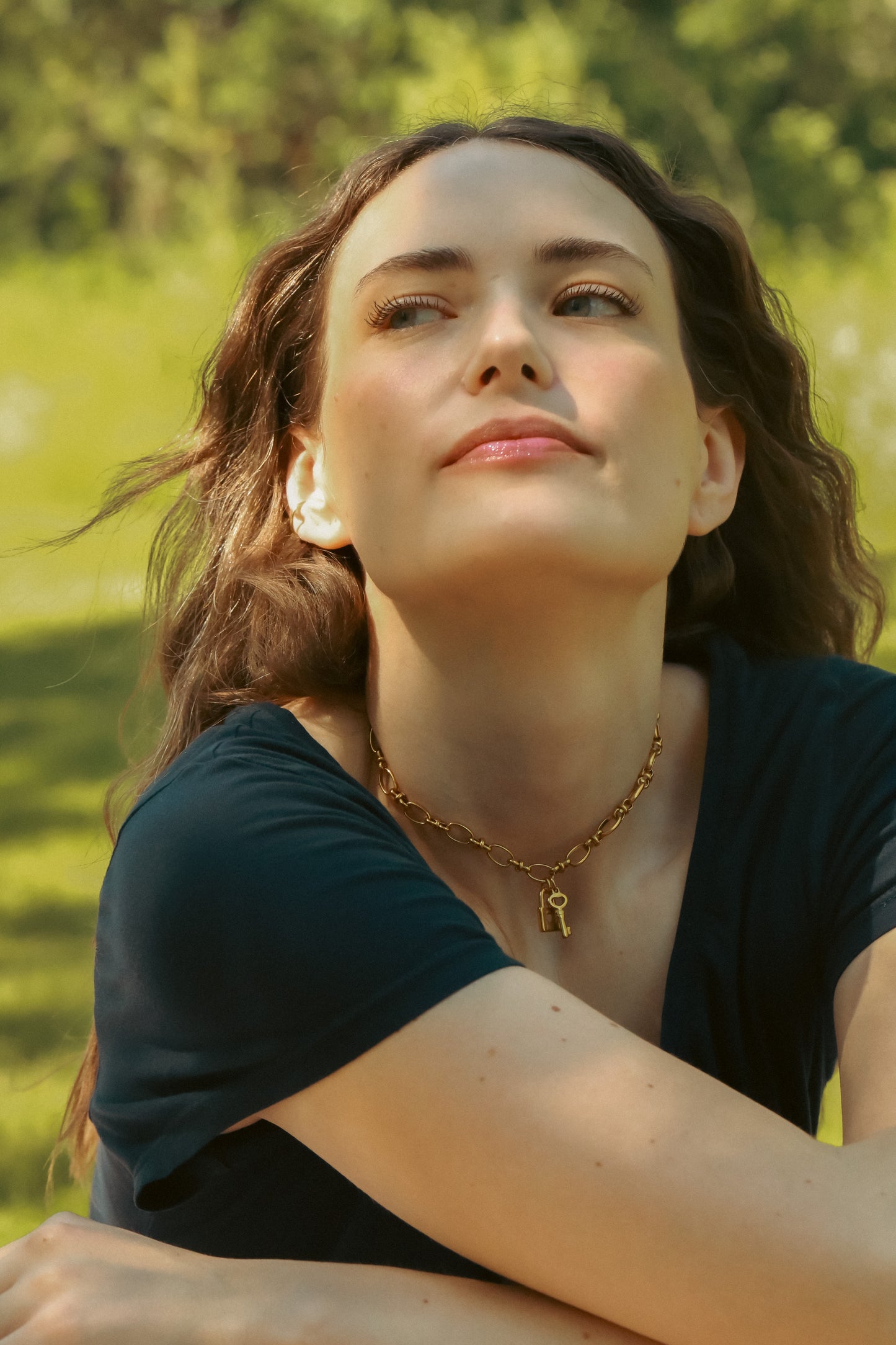 Lock and Key Necklace