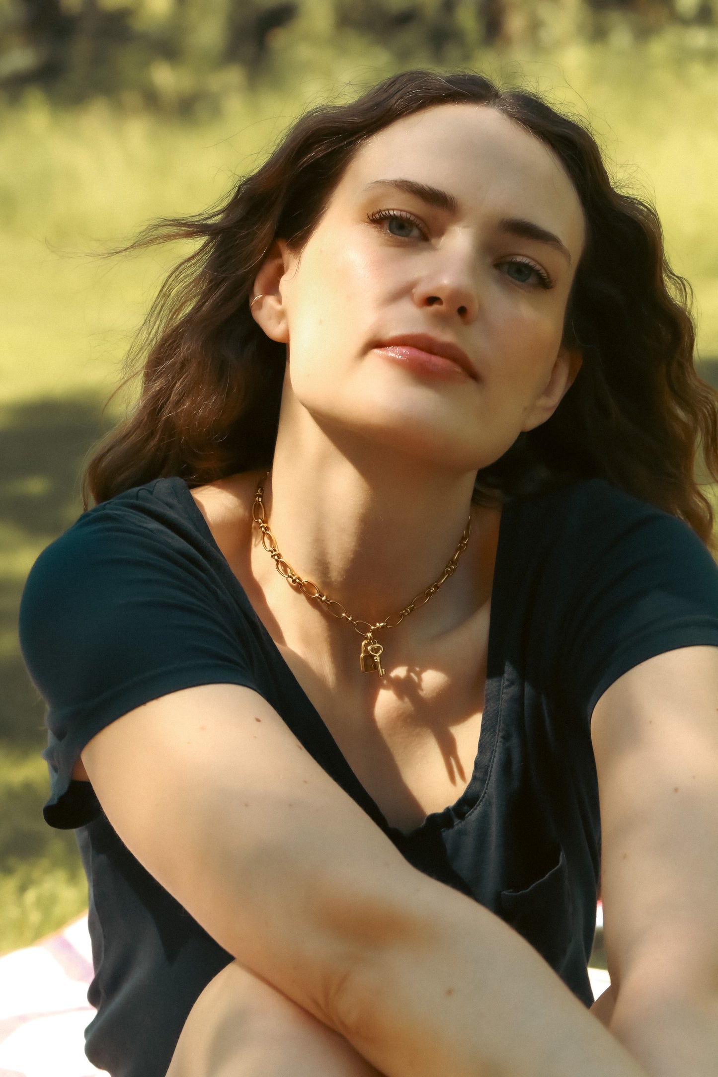 Lock and Key Necklace