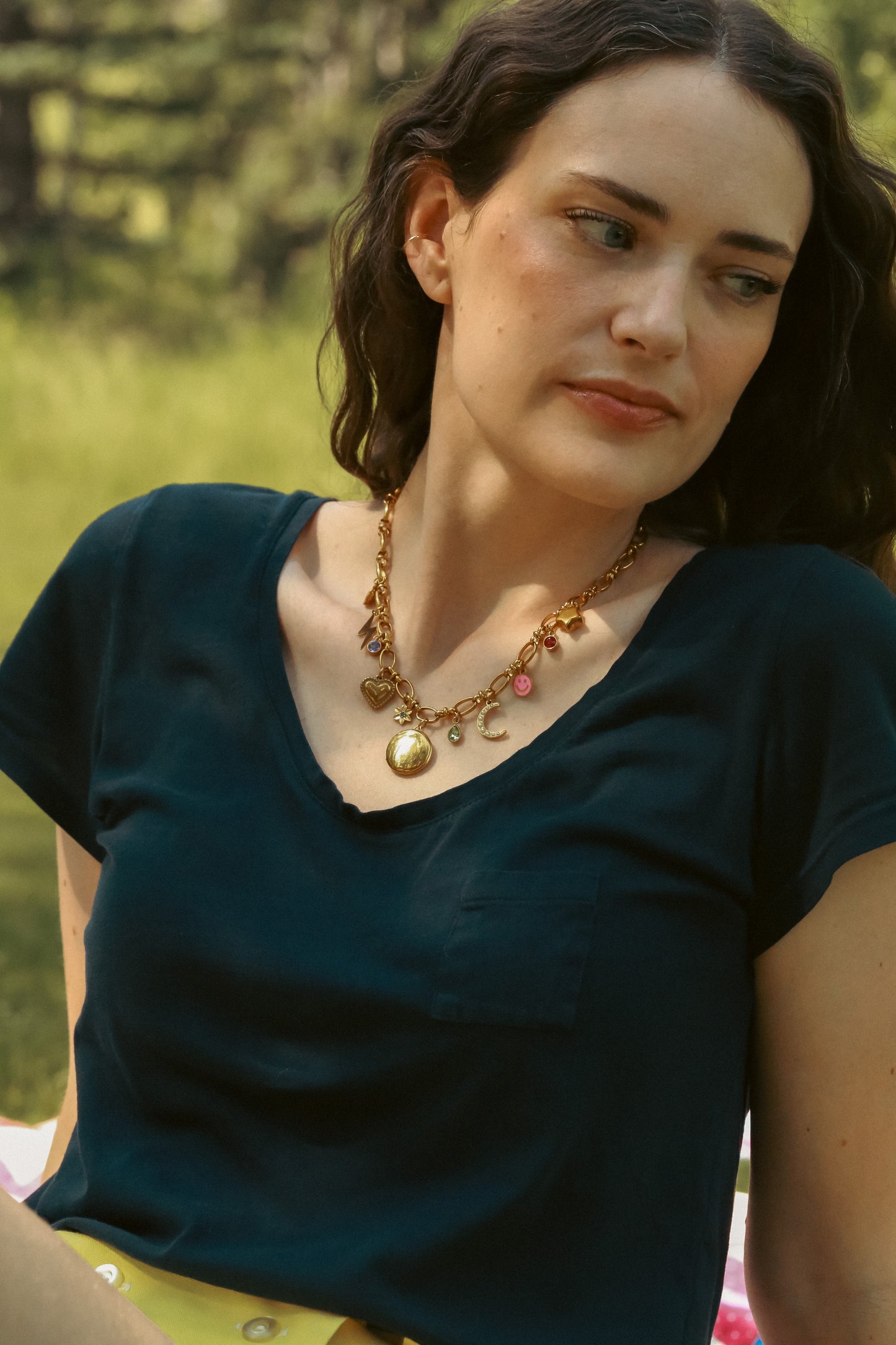 Charm Locket Necklace