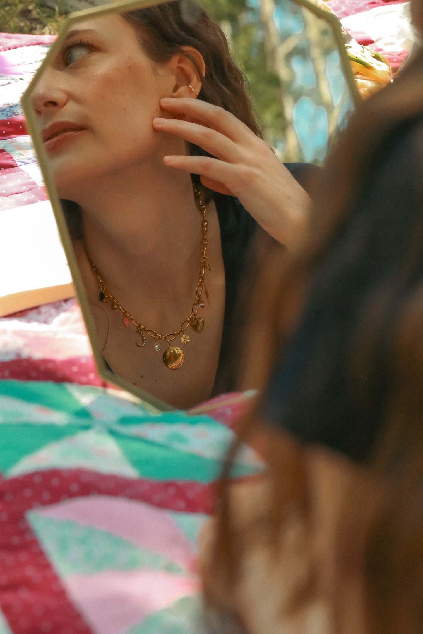 Charm Locket Necklace