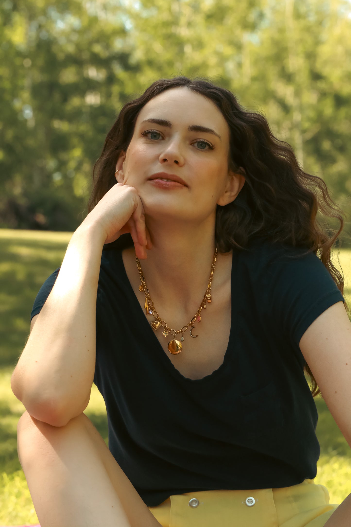Charm Locket Necklace