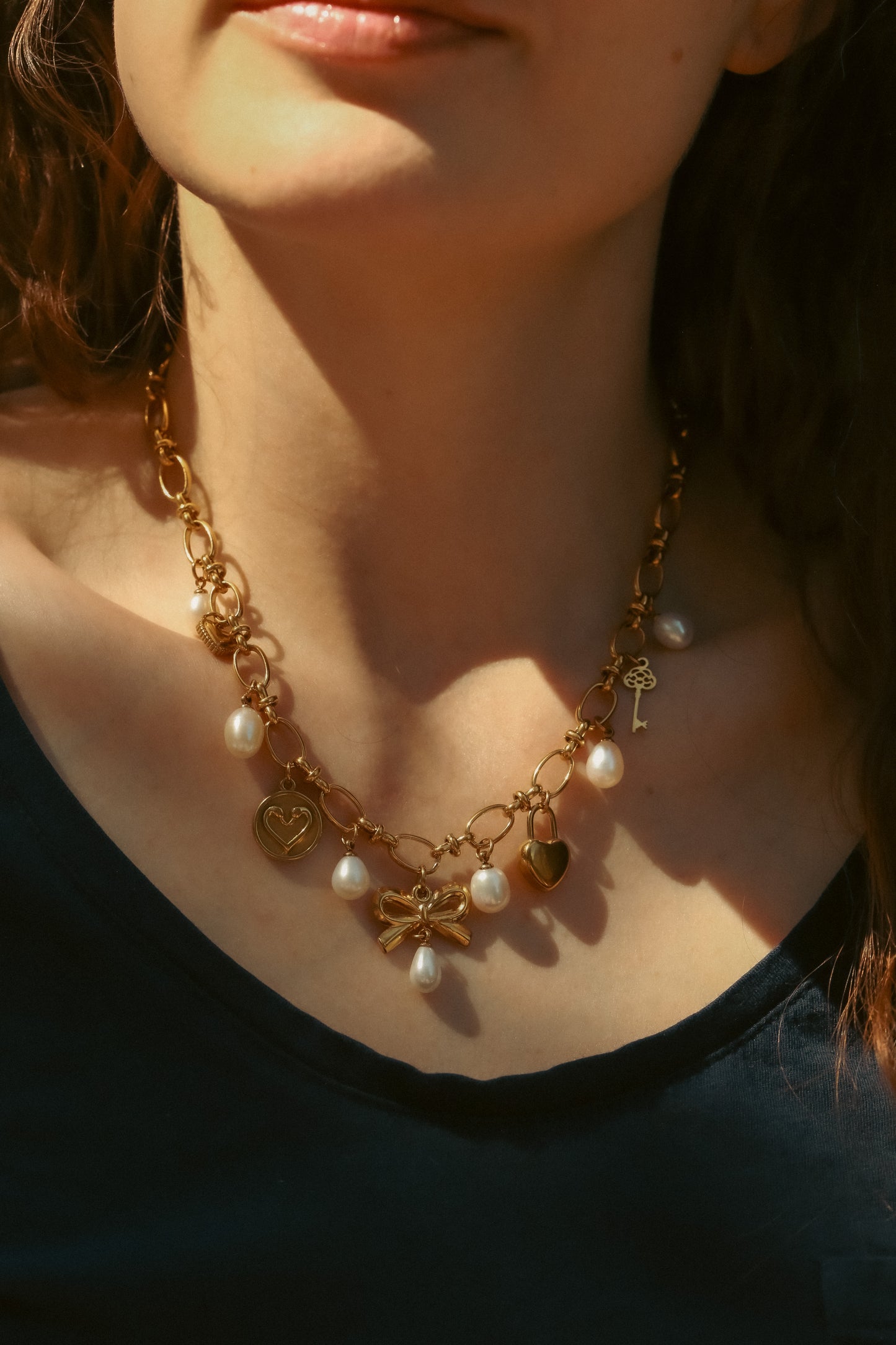 Amelia Charm Necklace