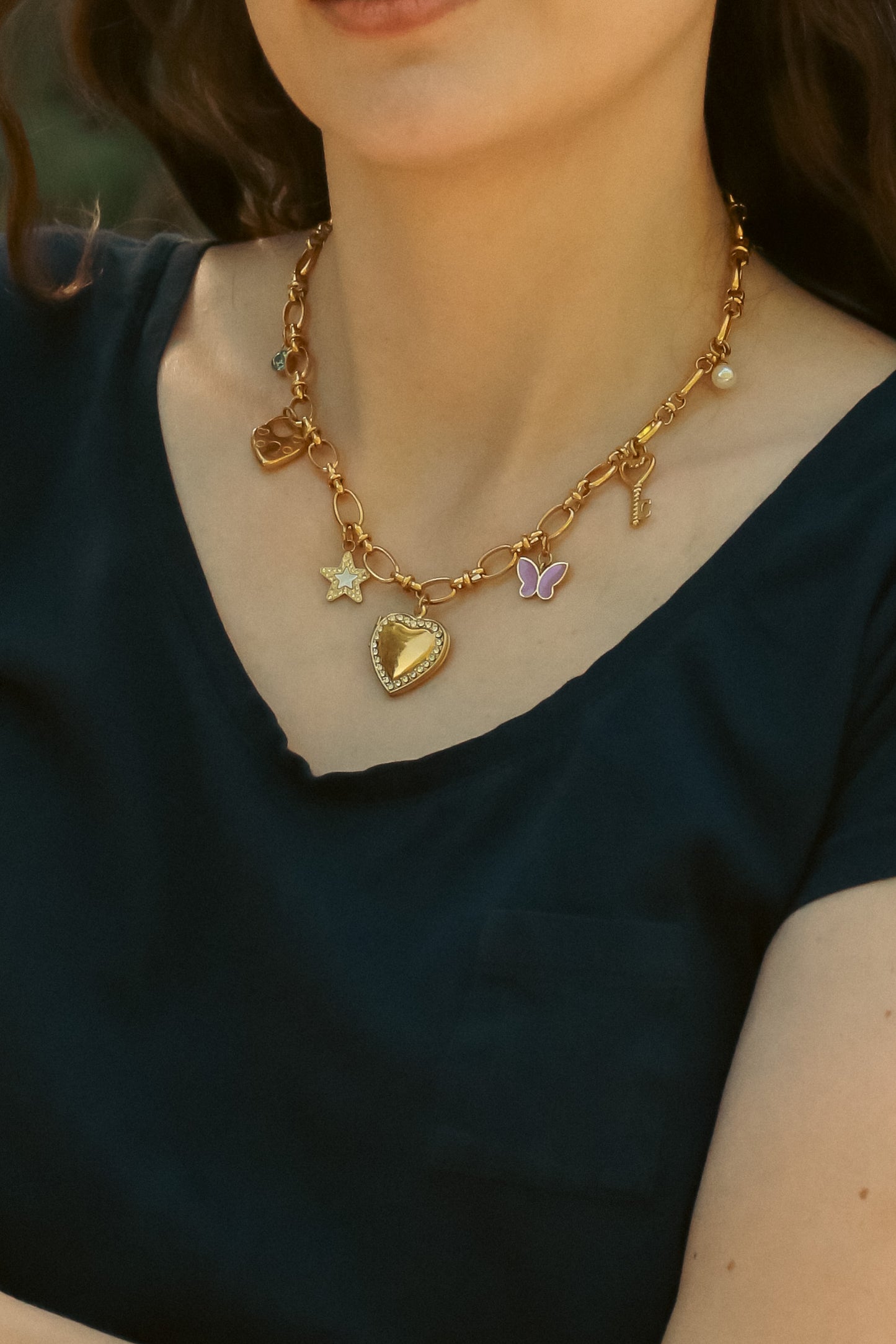 Y2K Charm Necklace
