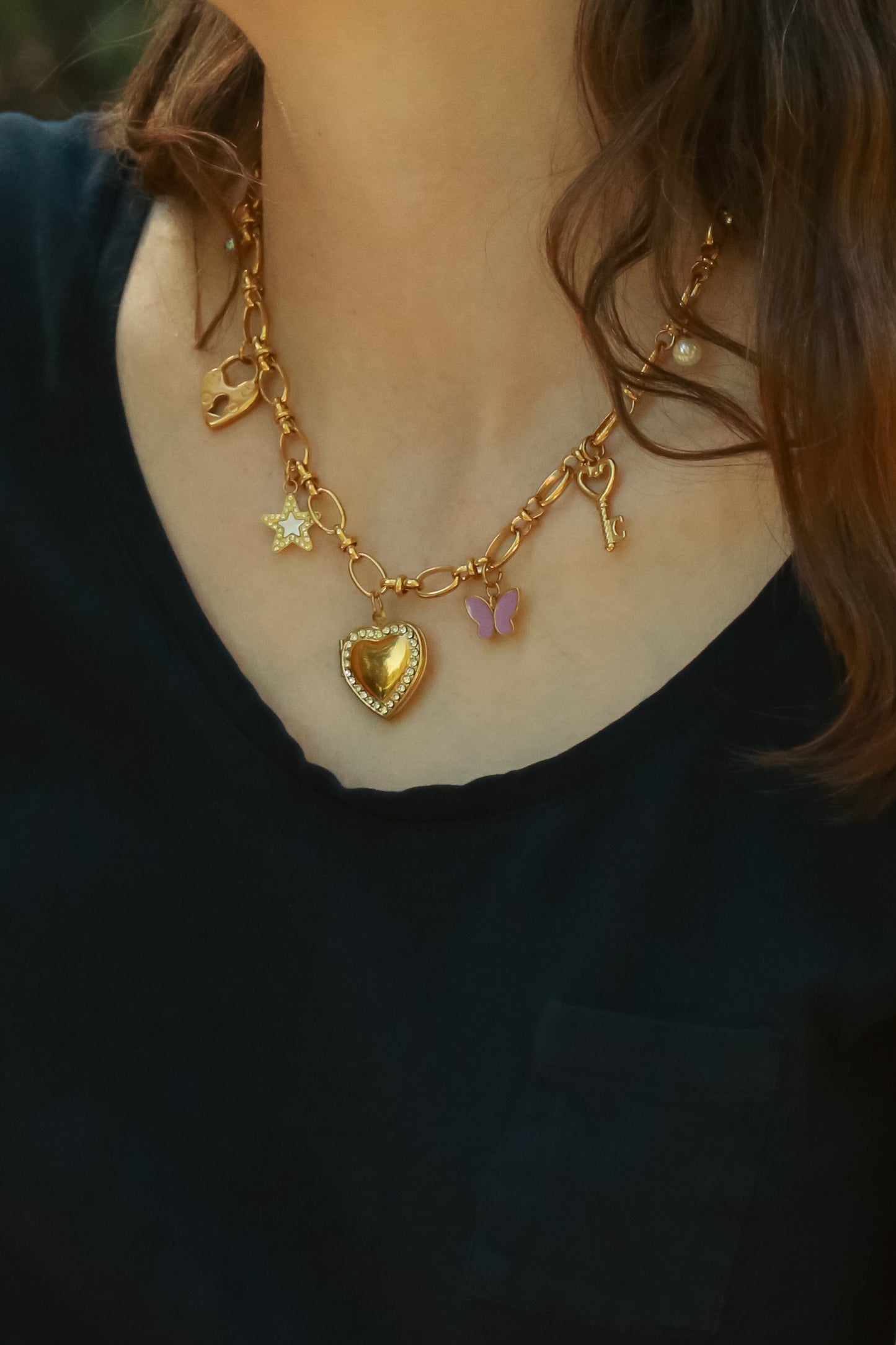 Y2K Charm Necklace