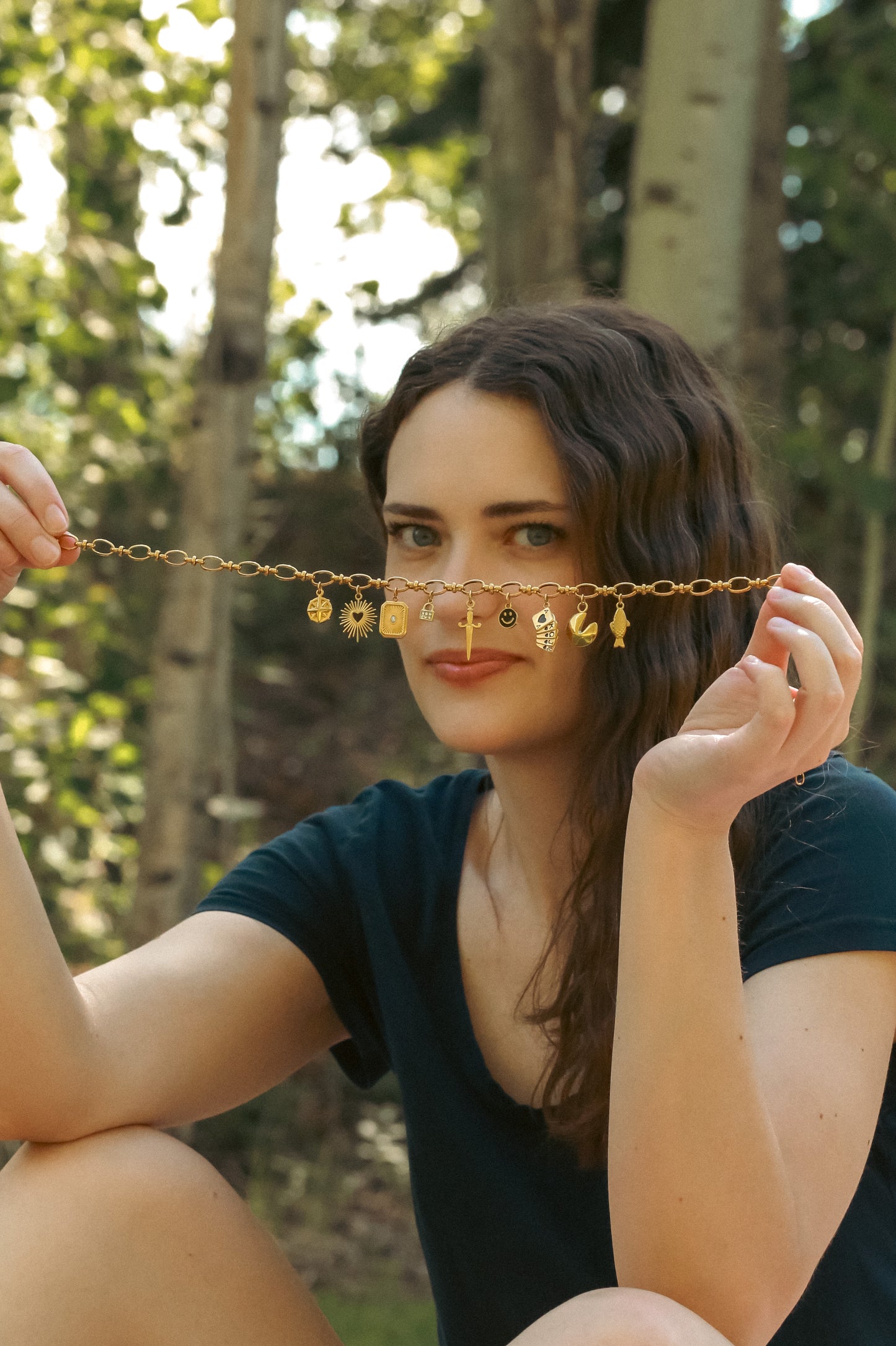 Good Luck Dagger Necklace