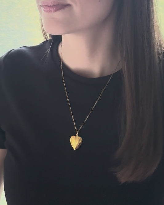 Heart Locket Necklace